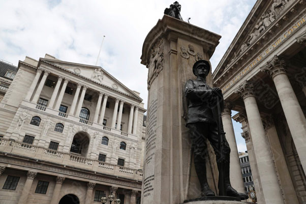 英国央行可能接近2020年以来的首次降息