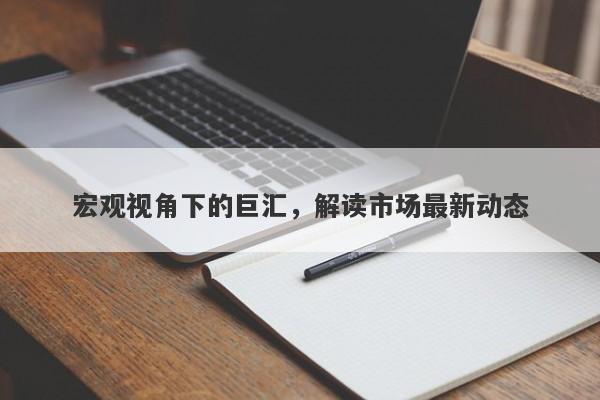 宏观视角下的巨汇，解读市场最新动态