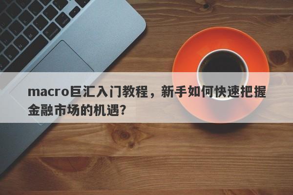 macro巨汇入门教程，新手如何快速把握金融市场的机遇？