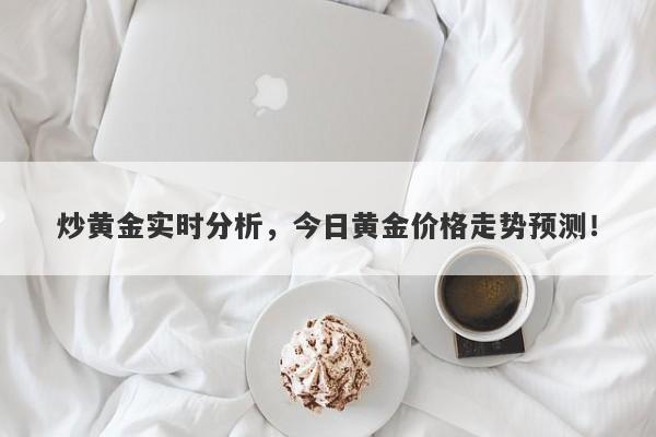 炒黄金实时分析，今日黄金价格走势预测！