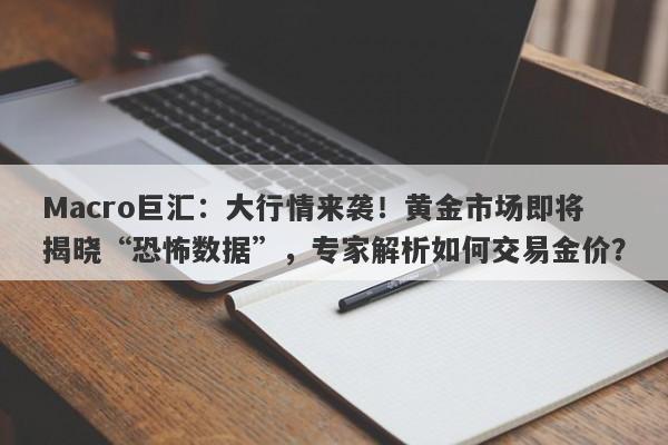 Macro巨汇：大行情来袭！黄金市场即将揭晓“恐怖数据”，专家解析如何交易金价？