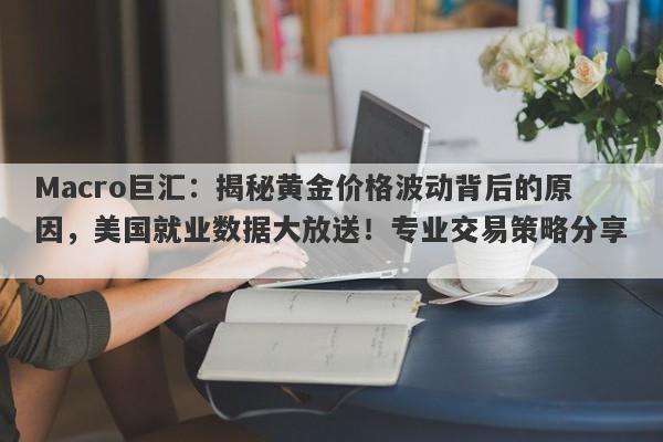 Macro巨汇：揭秘黄金价格波动背后的原因，美国就业数据大放送！专业交易策略分享。