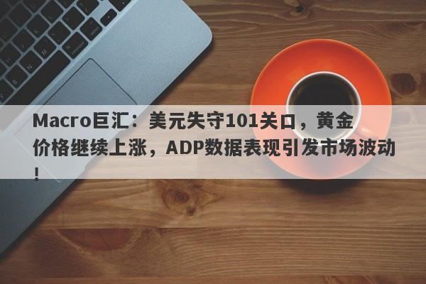 Macro巨汇：美元失守101关口，黄金价格继续上涨，ADP数据表现引发市场波动！
