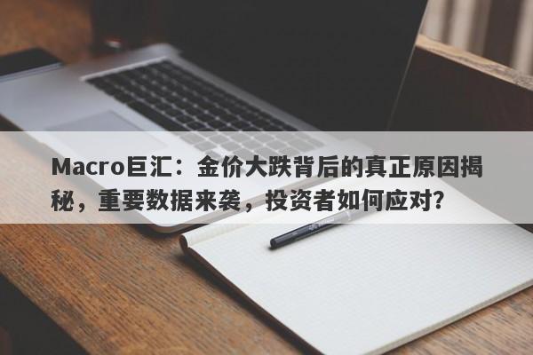 Macro巨汇：金价大跌背后的真正原因揭秘，重要数据来袭，投资者如何应对？