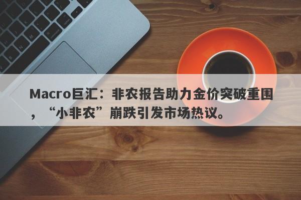 Macro巨汇：非农报告助力金价突破重围，“小非农”崩跌引发市场热议。